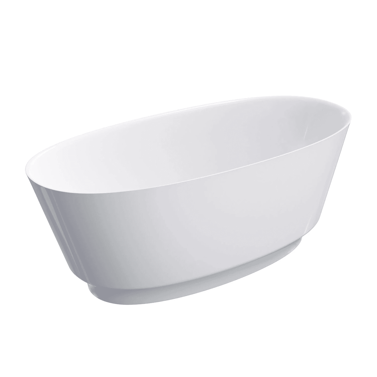 NEO M+ wanna wolnostojąca, 158 x 72 cm, biały połysk