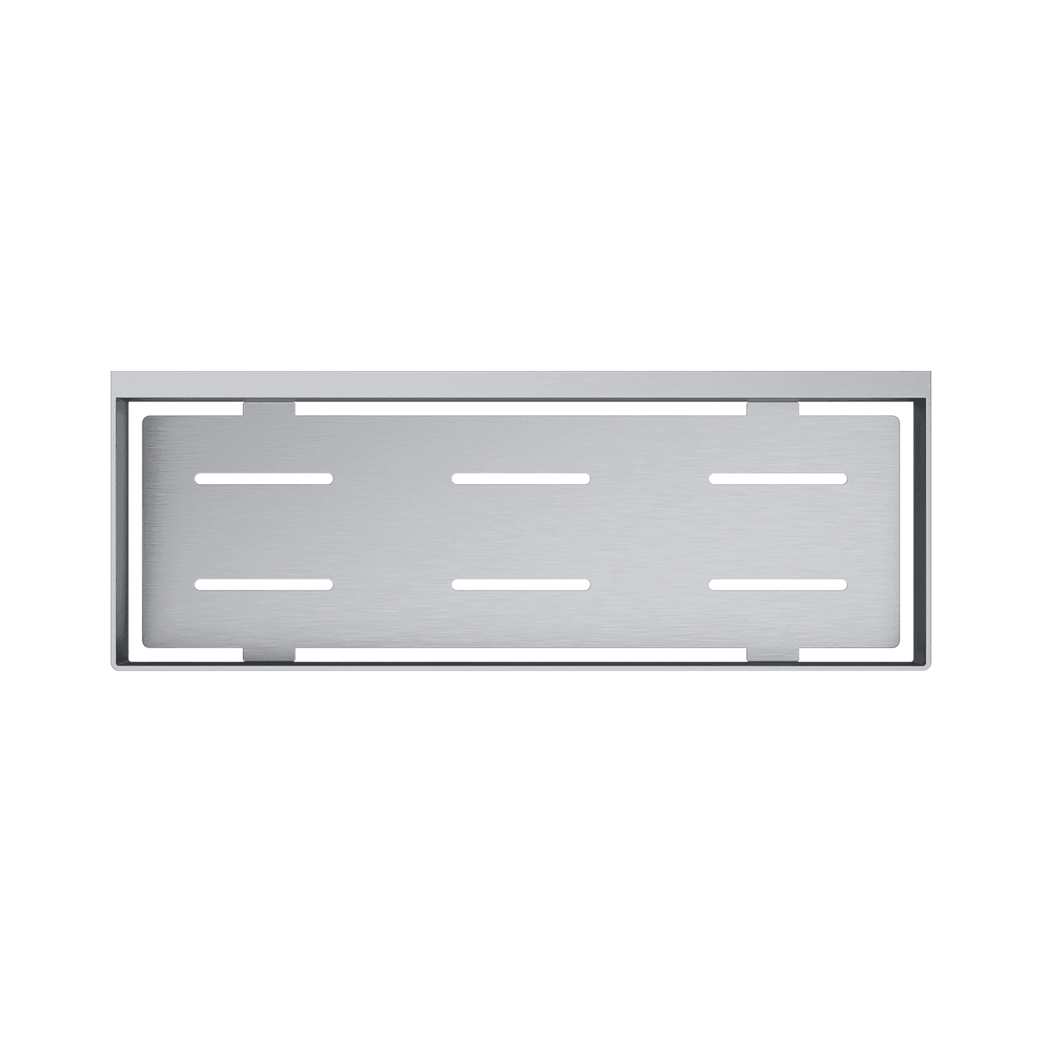 UNI koszyk prysznicowy, 30 x 5 x 11 cm, nikiel szczotkowany