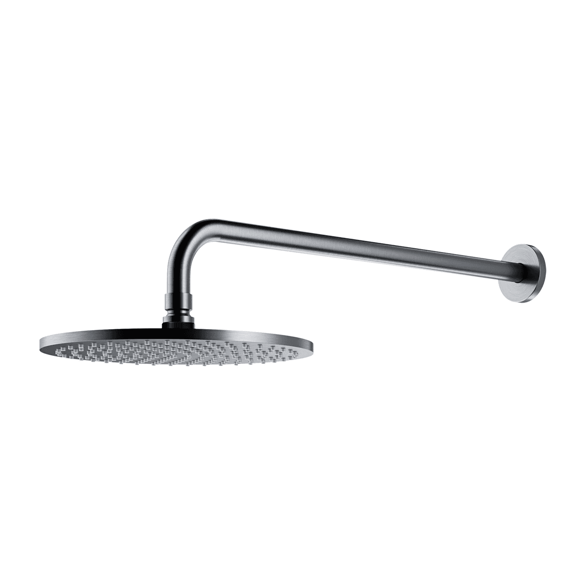 SLIMLINE deszczownica z ramieniem, nikiel szczotkowany