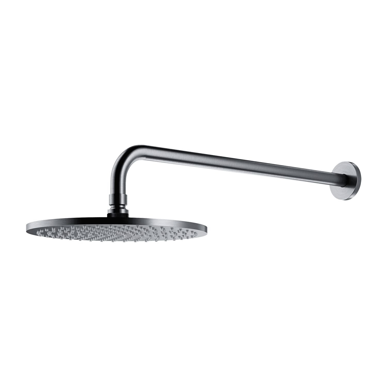 SLIMLINE deszczownica z ramieniem, nikiel szczotkowany