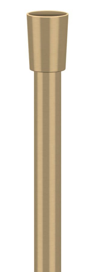 POWERFLEX wąż prysznicowy plastikowy, 150cm, złoto mat