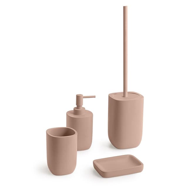 YLENIA szczotka WC do postawienia, różowy