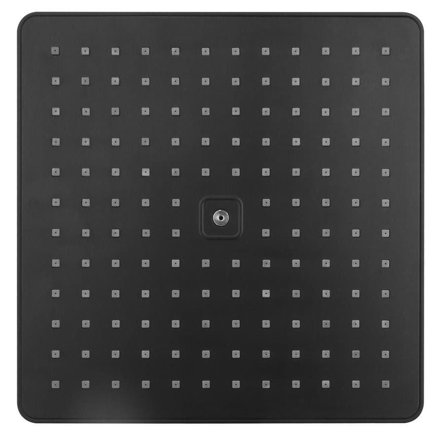 Deszczownia, 300x300mm, ABS/czarny mat