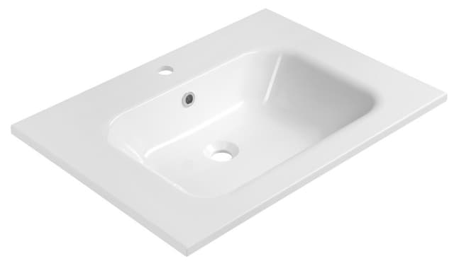 ARECA umywalka kompozytowa, 71x51,5cm, biały