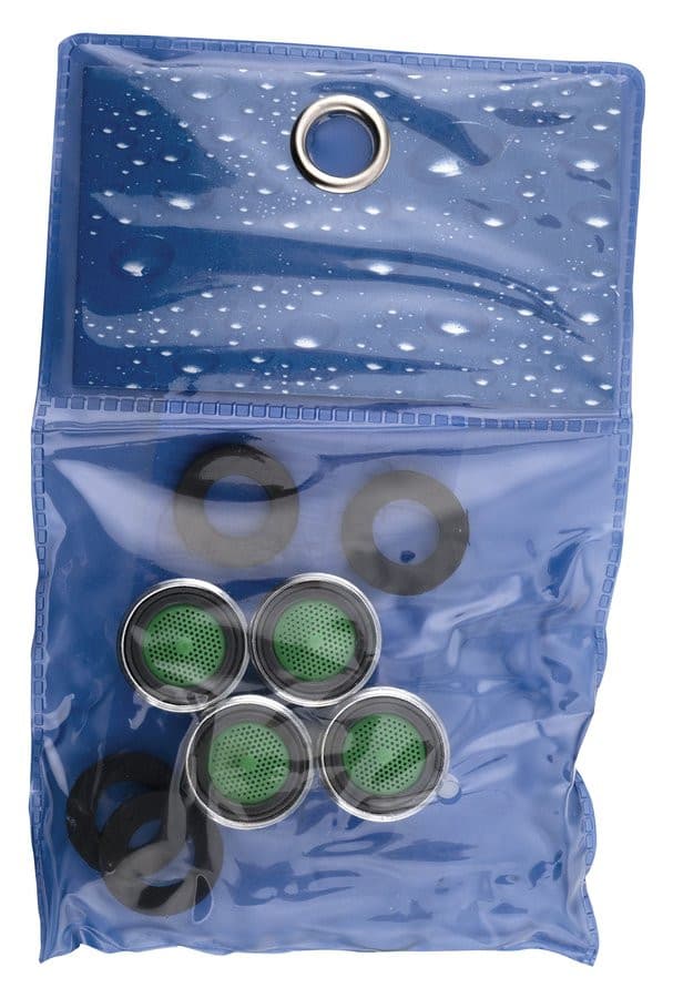 SET 4x Perlator, gwint zewnętrzny M24x1, chrom