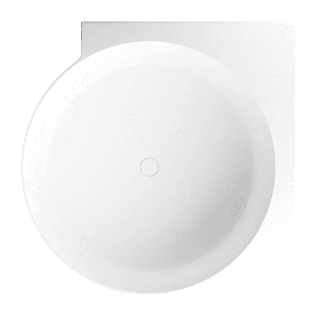 OVO M+ wanna narożna okrągła, 120 x 120 cm, biały mat