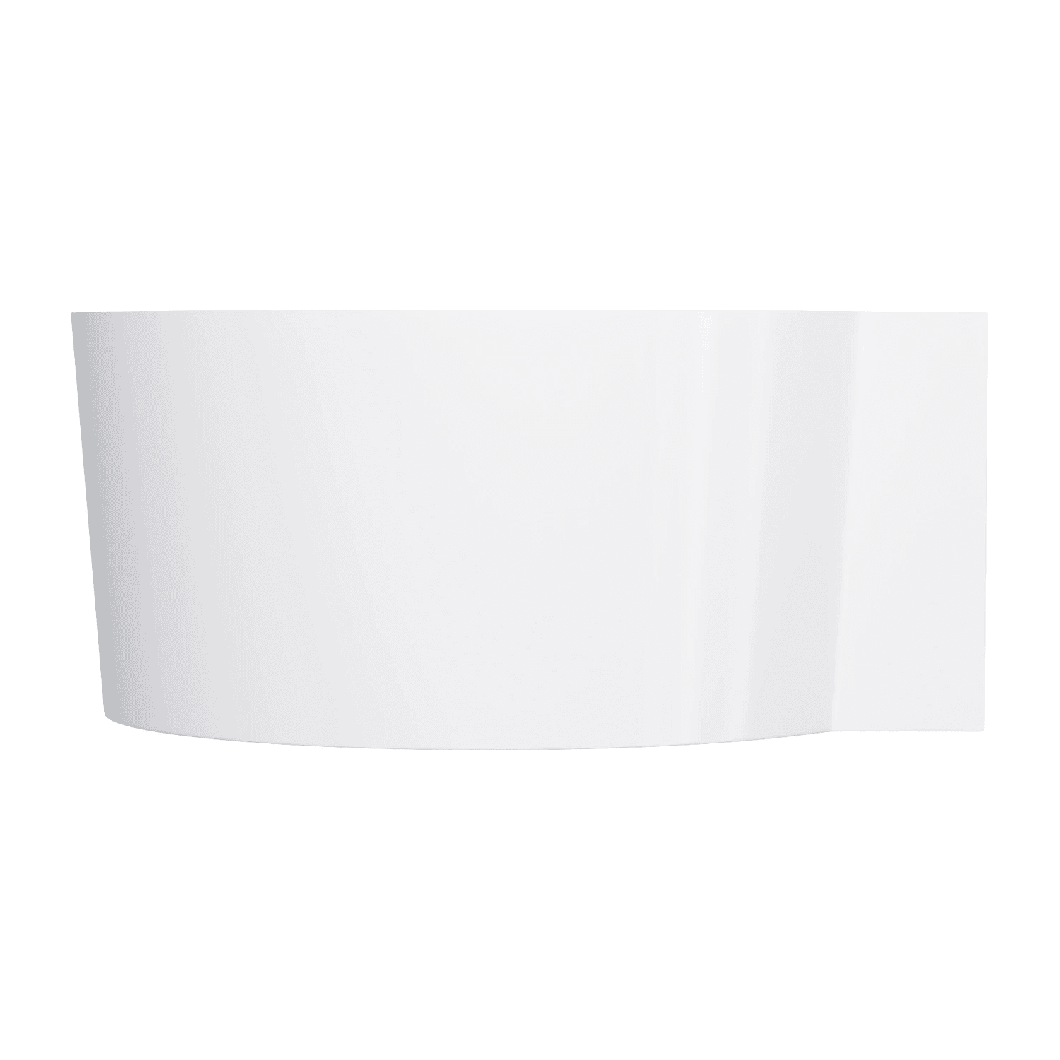 OVO M+ wanna narożna okrągła, 120 x 120 cm, biały połysk