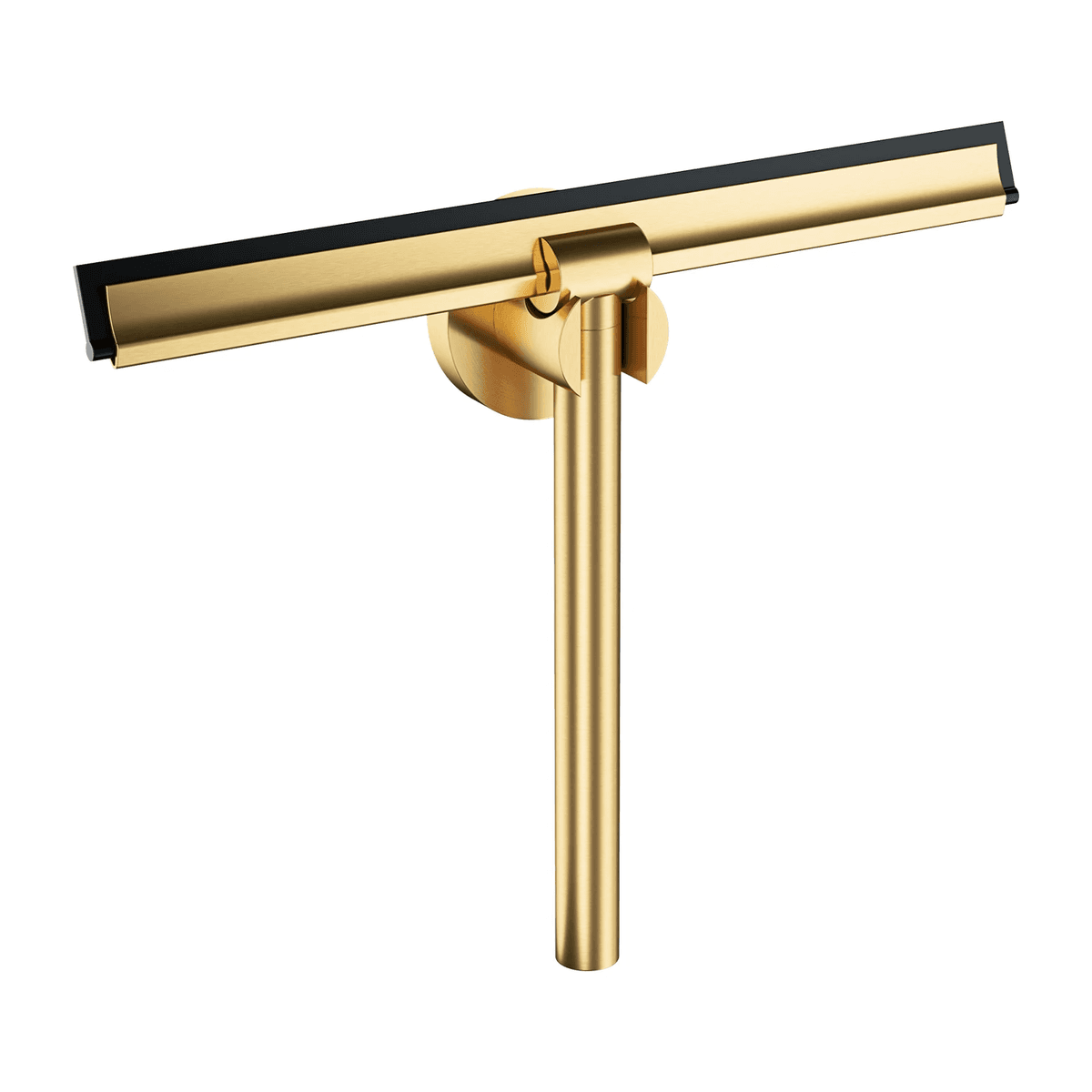 UNI ściągaczka do wody z uchwytem, złoty szczotkowany