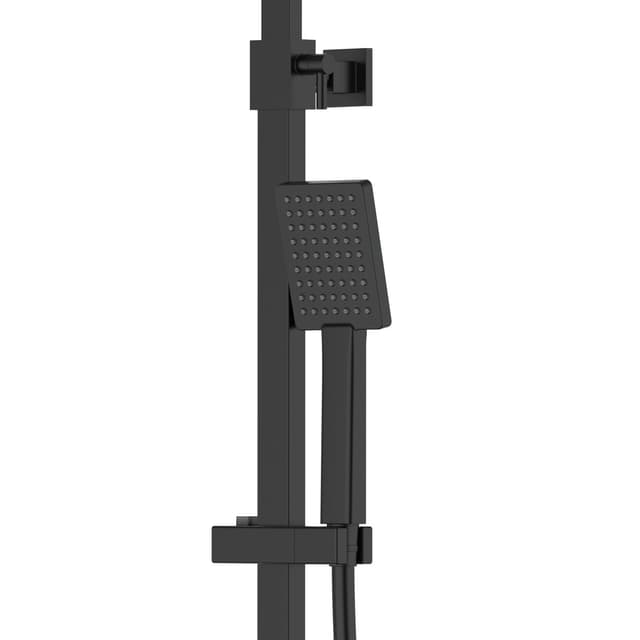 Kolumna prysznicowa ANGO CMN02TBL Deszczownica 25cm Termostat Czarna