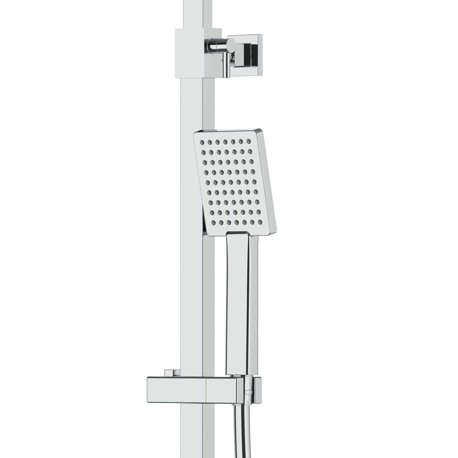 Kolumna prysznicowa ANGO CMN02TCHW Deszczownica 25cm Termostat Wylewka obrotowa Chrom