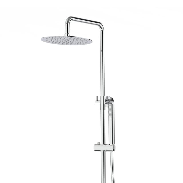 Kolumna prysznicowa LUGO CMN01MCHW Deszczownica 25cm Wylewka obrotowa Chrom