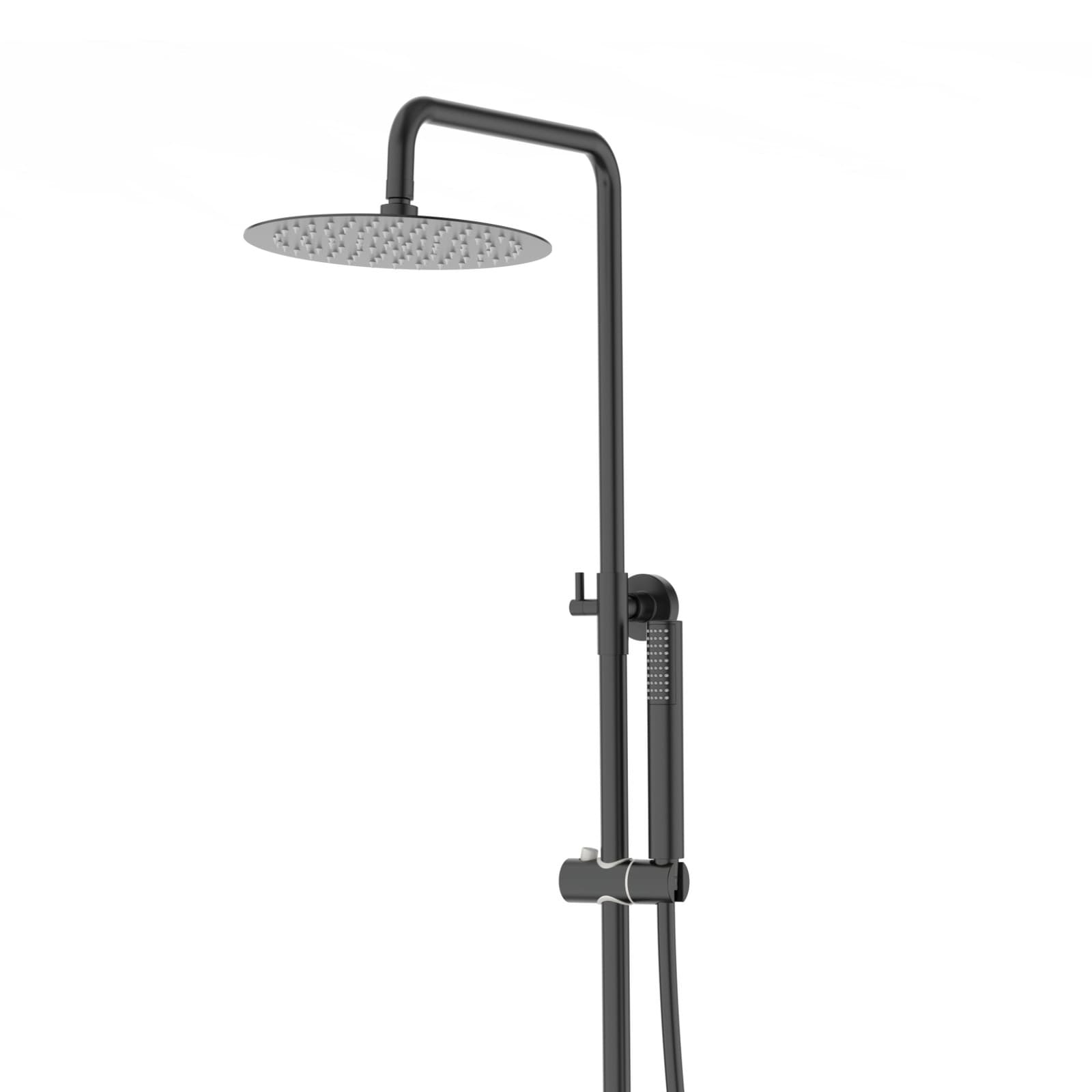 Kolumna prysznicowa LUGO CMN01MBLW Deszczownica 25cm Wylewka obrotowa Czarna