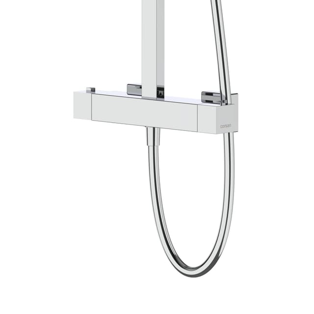 Kolumna prysznicowa ANGO CMN02TCH Deszczownica 25cm Termostat Chrom