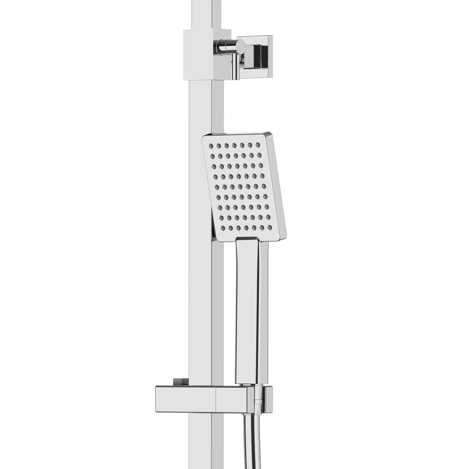 Kolumna prysznicowa ANGO CMN02TCH Deszczownica 25cm Termostat Chrom