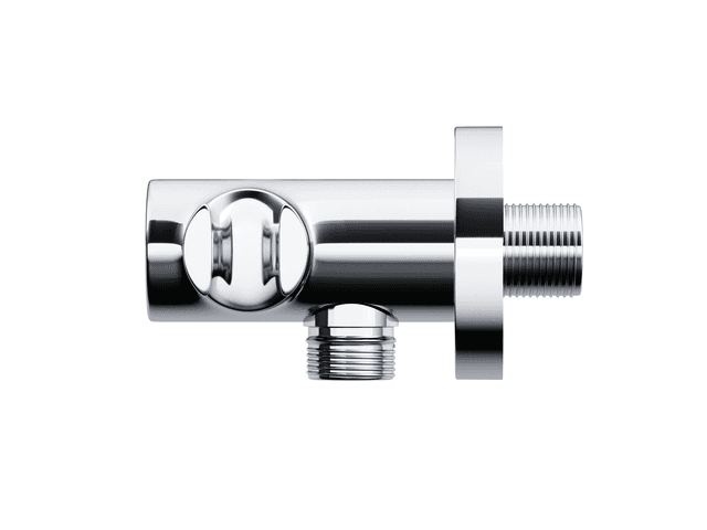 Uchwyt prysznicowy Corsan CMU169CH z przyłączem do słuchawki prysznicowej