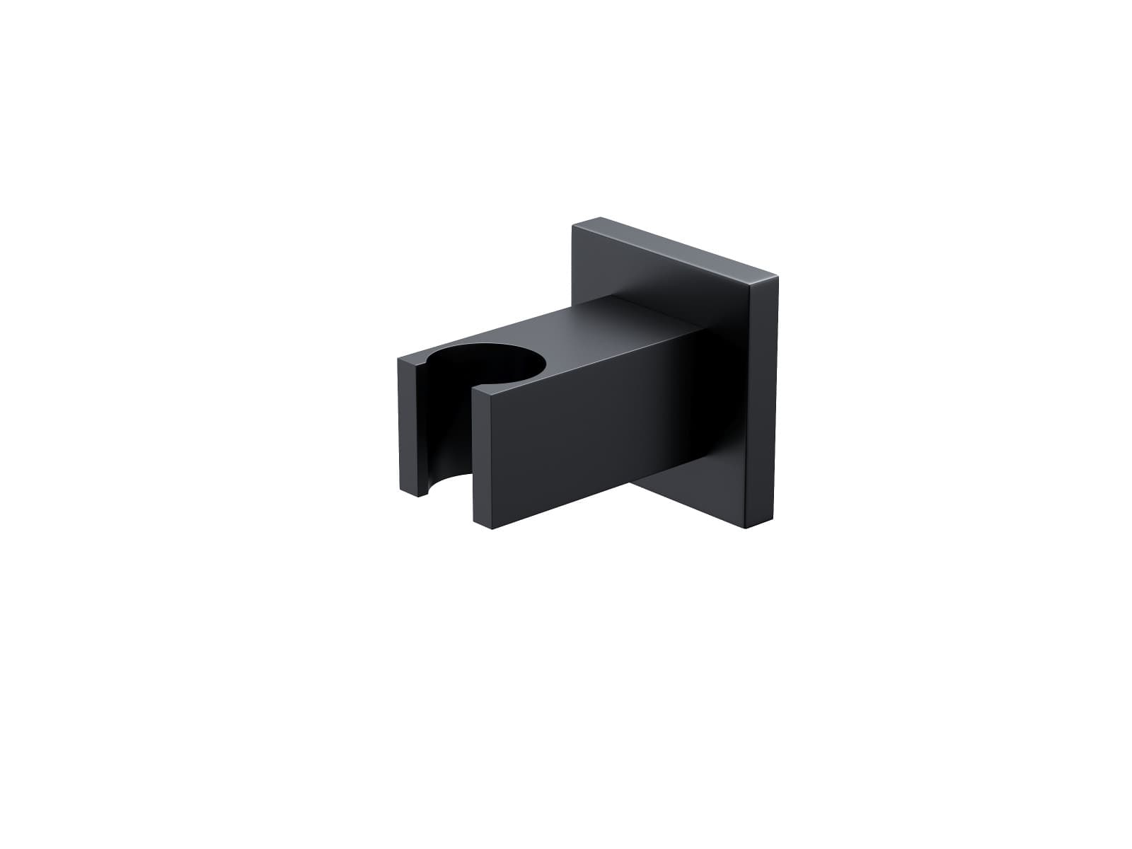 Uchwyt prysznicowy Corsan CMU188BL do słuchawki prysznicowej czarny