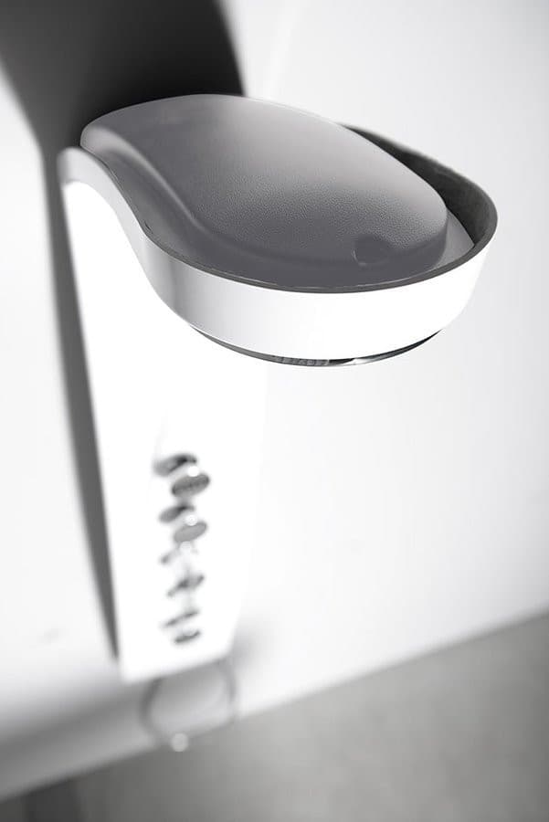 MOLA panel prysznicowy z baterią termostatyczną 210x1300 mm, biały