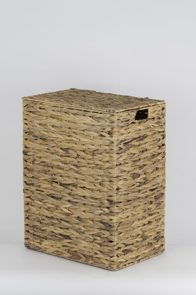 Kosz hiacyntowy na pranie Koszoplotka naturalny 46x32x60h