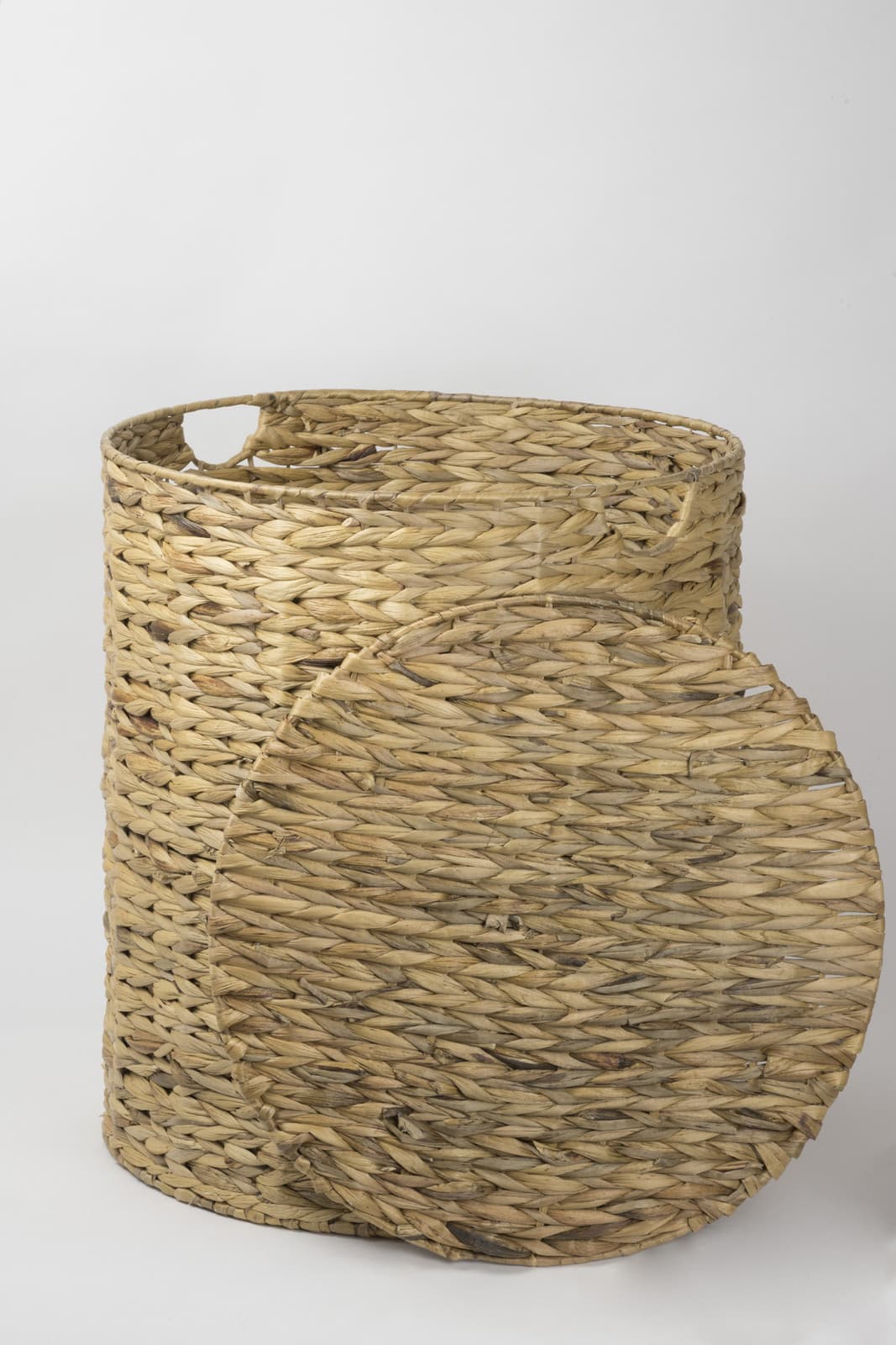 Kosz hiacyntowy na pranie Koszoplotka naturalny 48x55h