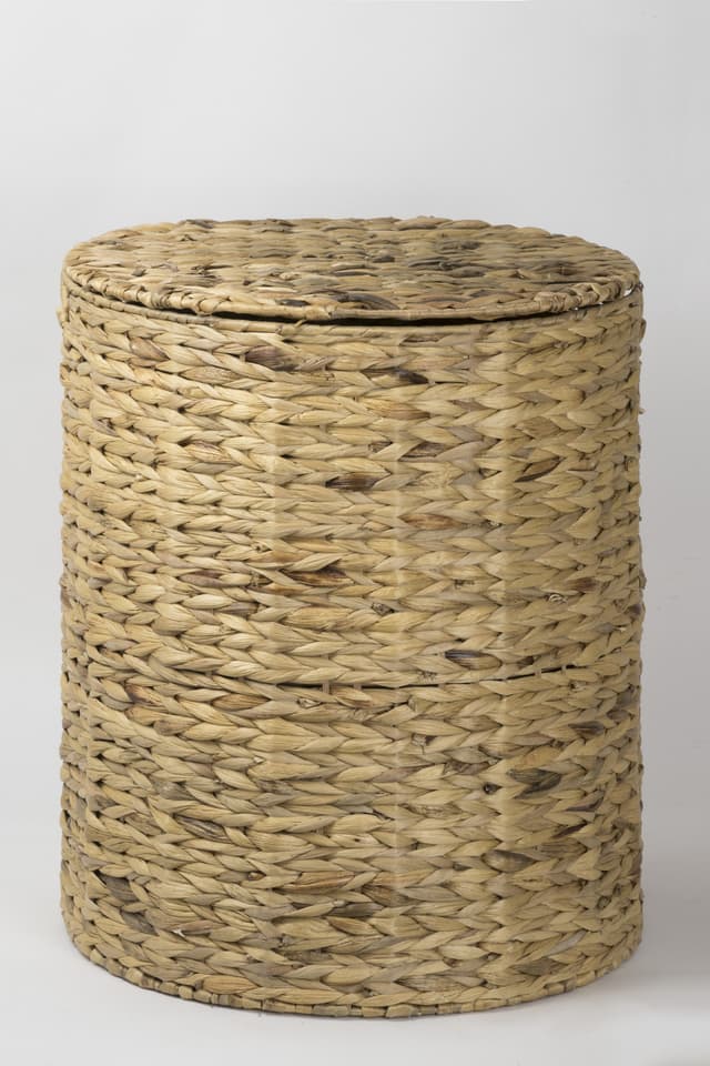 Kosz hiacyntowy na pranie Koszoplotka naturalny 48x55h