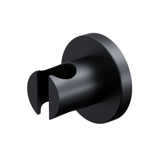 Uchwyt prysznicowy Corsan CMU168BL do słuchawki prysznicowej czarny