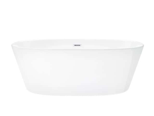 Wanna wolnostojąca Corsan E026 Salina 160 cm z wykończeniem białym