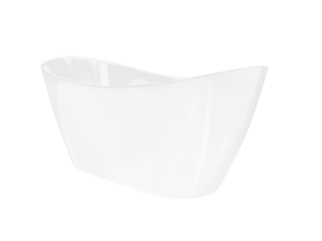 Wanna wolnostojąca Corsan NAUTI 170 x 77 cm Korek klik-klak Czarny