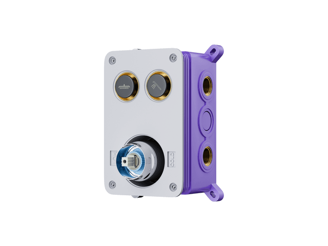 Zestaw prysznicowy Corsan CMZ068CH chrom z deszczownicą i głowicą mieszaczową