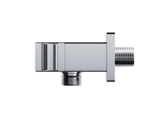 Zestaw prysznicowy podtynkowy Corsan BOX Termostat przyciskowy Deszczownica 25cm Chrom