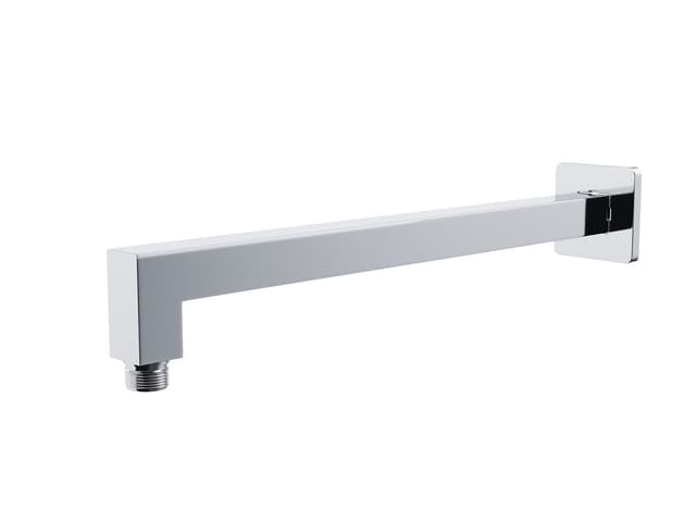 Zestaw prysznicowy podtynkowy Corsan BOX Termostat przyciskowy Deszczownica 25cm Chrom