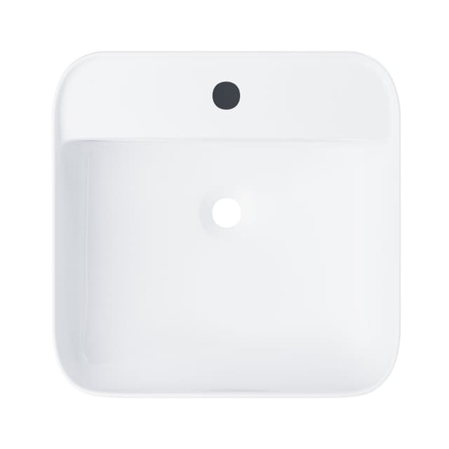 Umywalka nablatowa ANGO UC9902 kwadratowa 395x395x145 mm z otworem na baterię