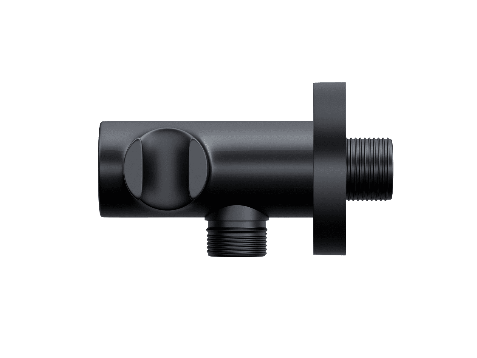 Uchwyt prysznicowy Corsan CMU169BL czarny z przyłączem do słuchawki prysznicowej