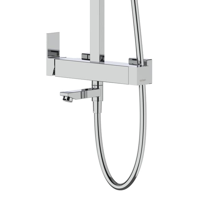 Kolumna prysznicowa ANGO CMN02MCHW Deszczownica 25cm Wylewka obrotowa Chrom