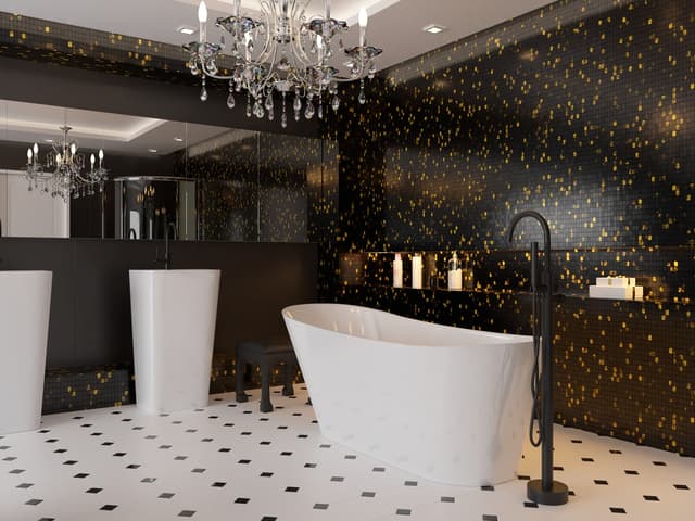 Wanna wolnostojąca Corsan ESTELLA 160 x 74 cm Korek klik-klak Biały