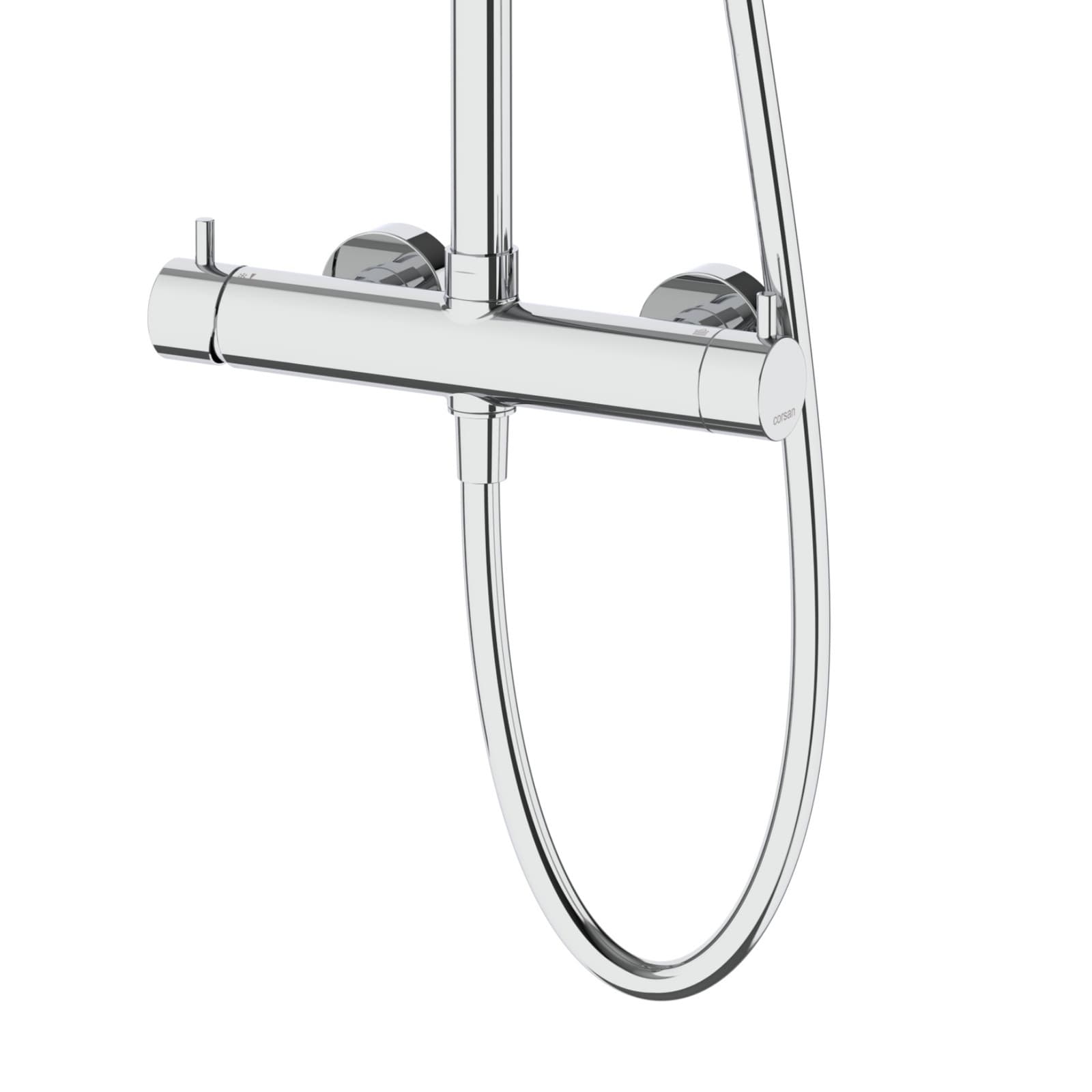 Kolumna prysznicowa LUGO CMN01MCH Deszczownica 25cm Chrom