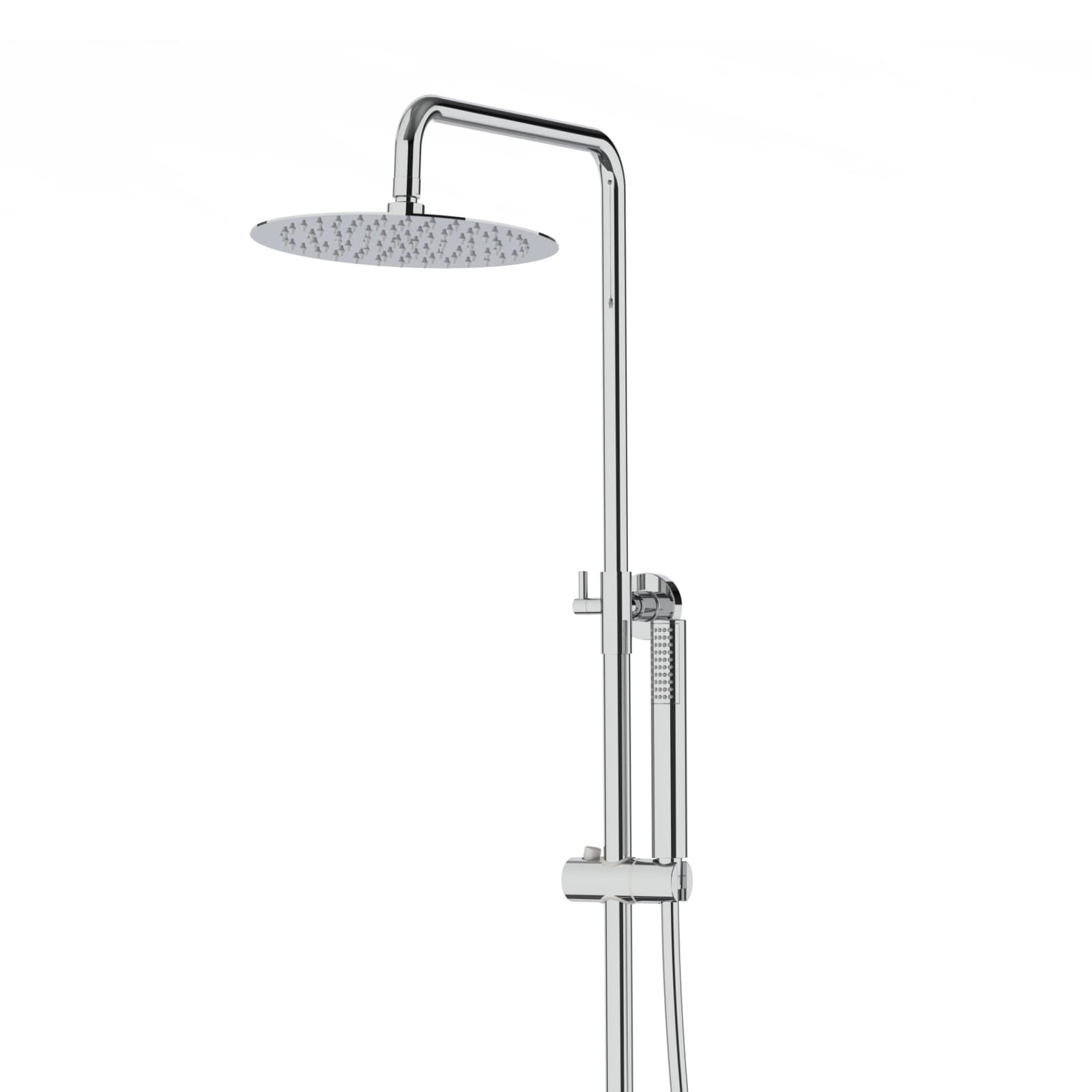 Kolumna prysznicowa LUGO CMN01TCH Deszczownica 25cm Termostat Chrom