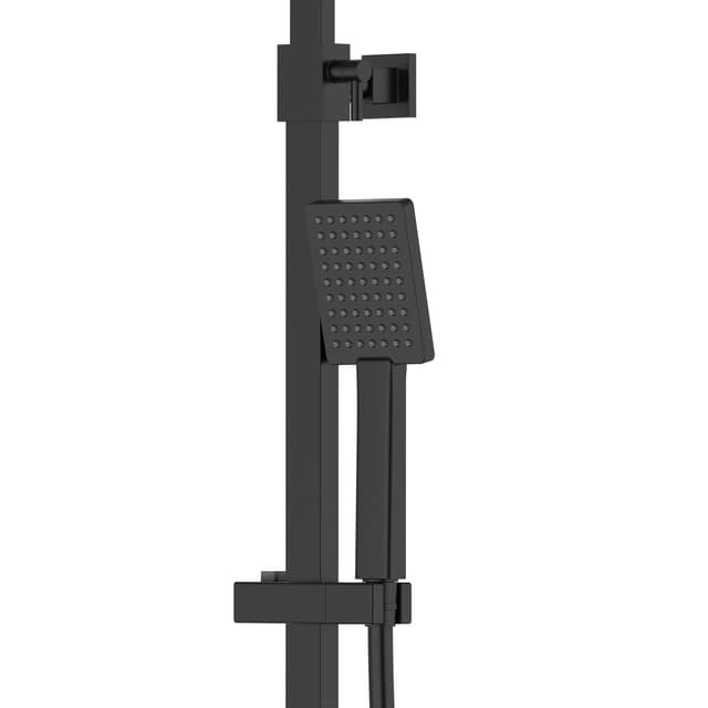 Kolumna prysznicowa ANGO CMN02MBL Deszczownica 25cm Czarna