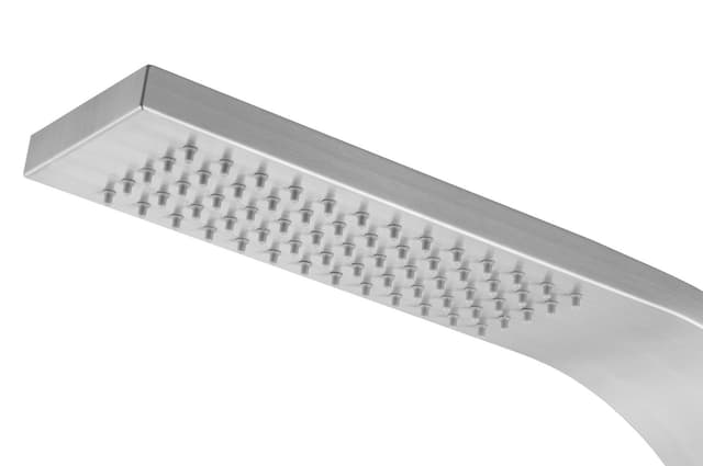 Panel prysznicowy Corsan SNAKE Mieszacz Stal Deszczownica LED