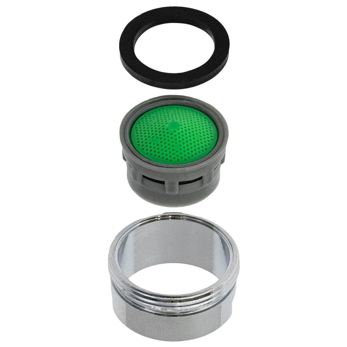 P475 - Perlator Aerator M24x1 z chromowaną obudową, gwint zewnętrzny, do wylewek