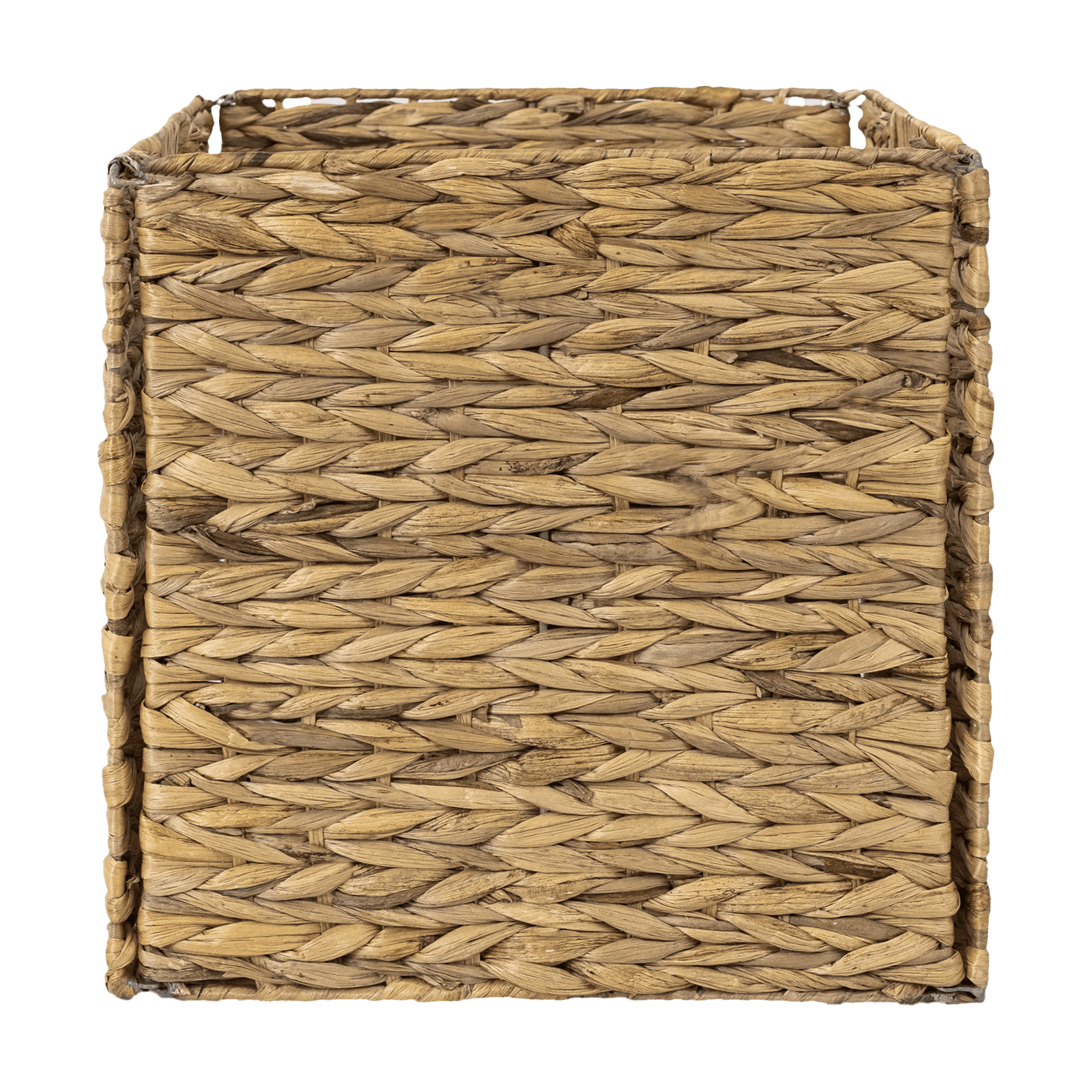 Składany kosz hiacyntowy Koszoplotka naturalny 33x33x33h