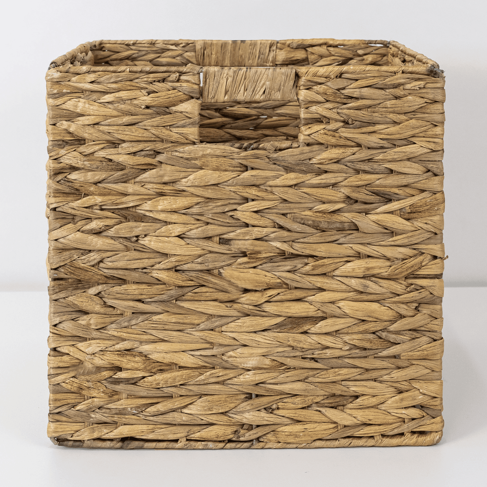 Składany kosz hiacyntowy Koszoplotka naturalny 33x33x33h