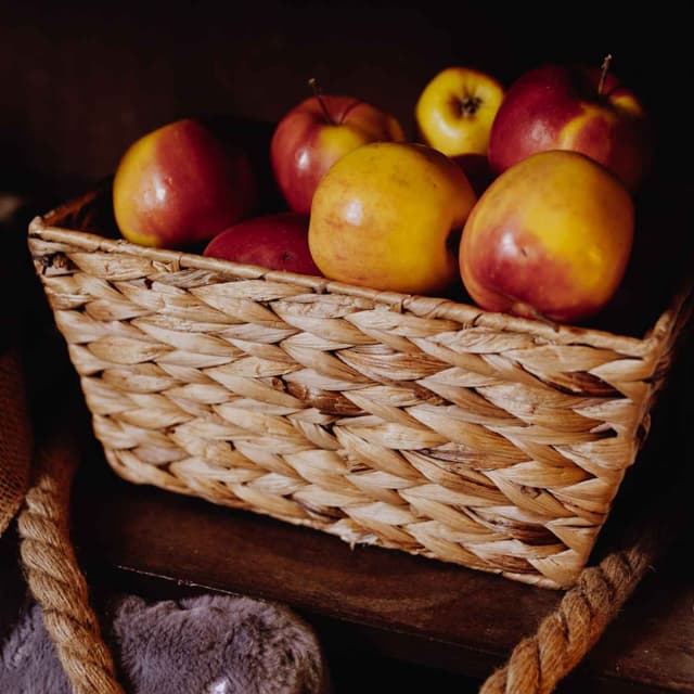 Koszyk hiacynt naturalny Koszoplotka 30x20x15h dno:25x15