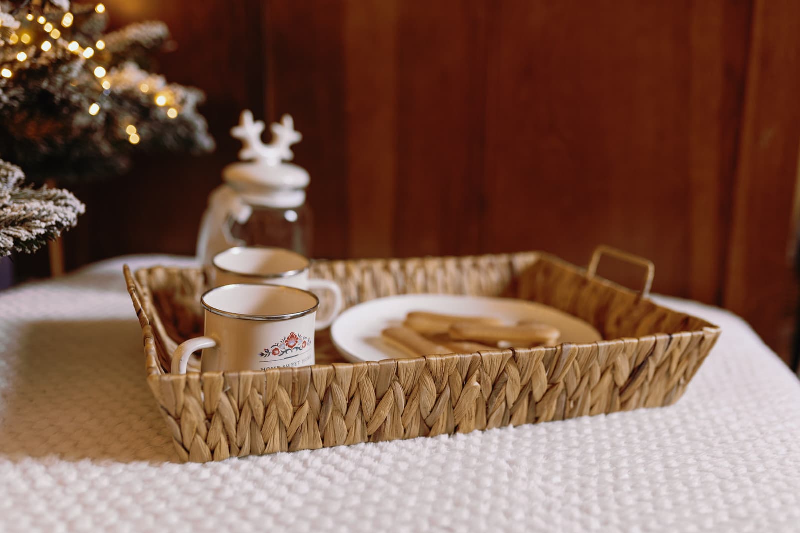 Taca z hiacyntu wodnego Koszoplotka 45x30x8h dno: 40x26