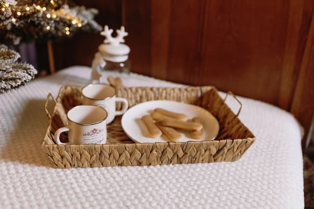 Taca z hiacyntu wodnego Koszoplotka 45x30x8h dno: 40x26