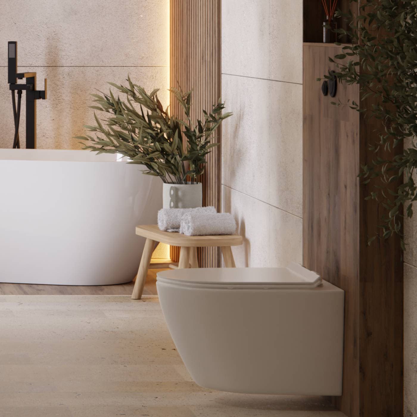 Misa sedesowa INTERO MS01 z wypinaną wolnoopadającą deską sedesową