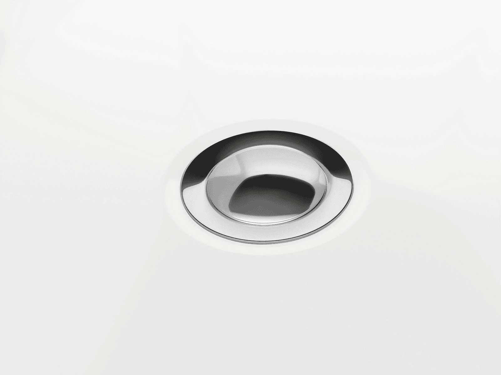 Wanna wolnostojąca Corsan SALINA 160 x 75 cm Korek klik-klak Chrom