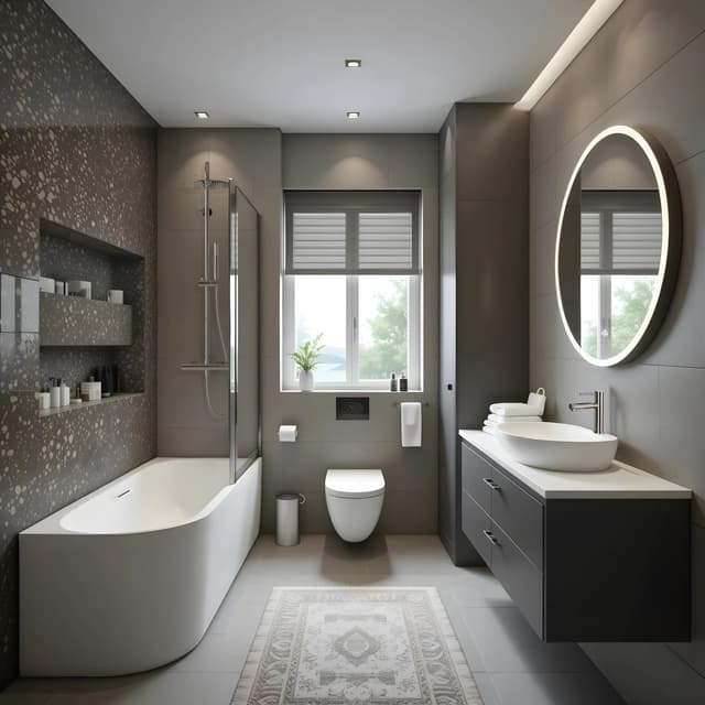 Wanna wolnostojąca narożna Corsan INTERO 150 x 74,5 Montaż prawostronny Korek klik-klak Biały