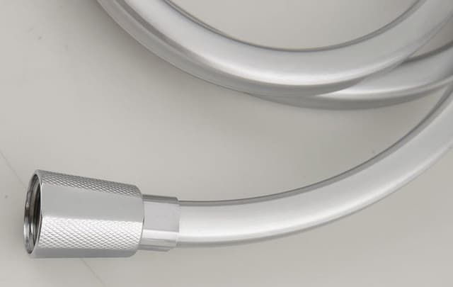 QUADROFLEX wąż prysznicowy plastikowy kwadratowy, 150 cm, srebrny/chrom