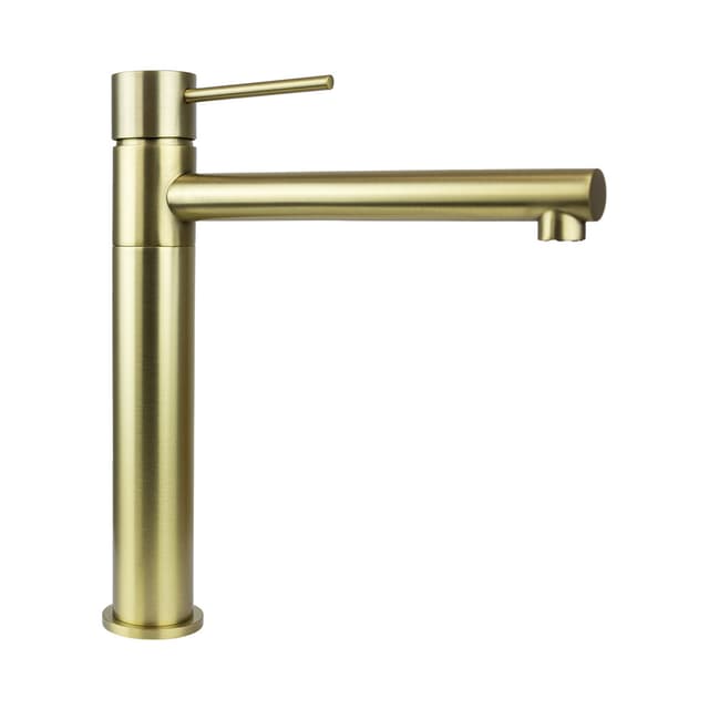 Bateria stojąca LUGO CMB7521BGL z ruchomą wylewką Złoto Szczotkowane