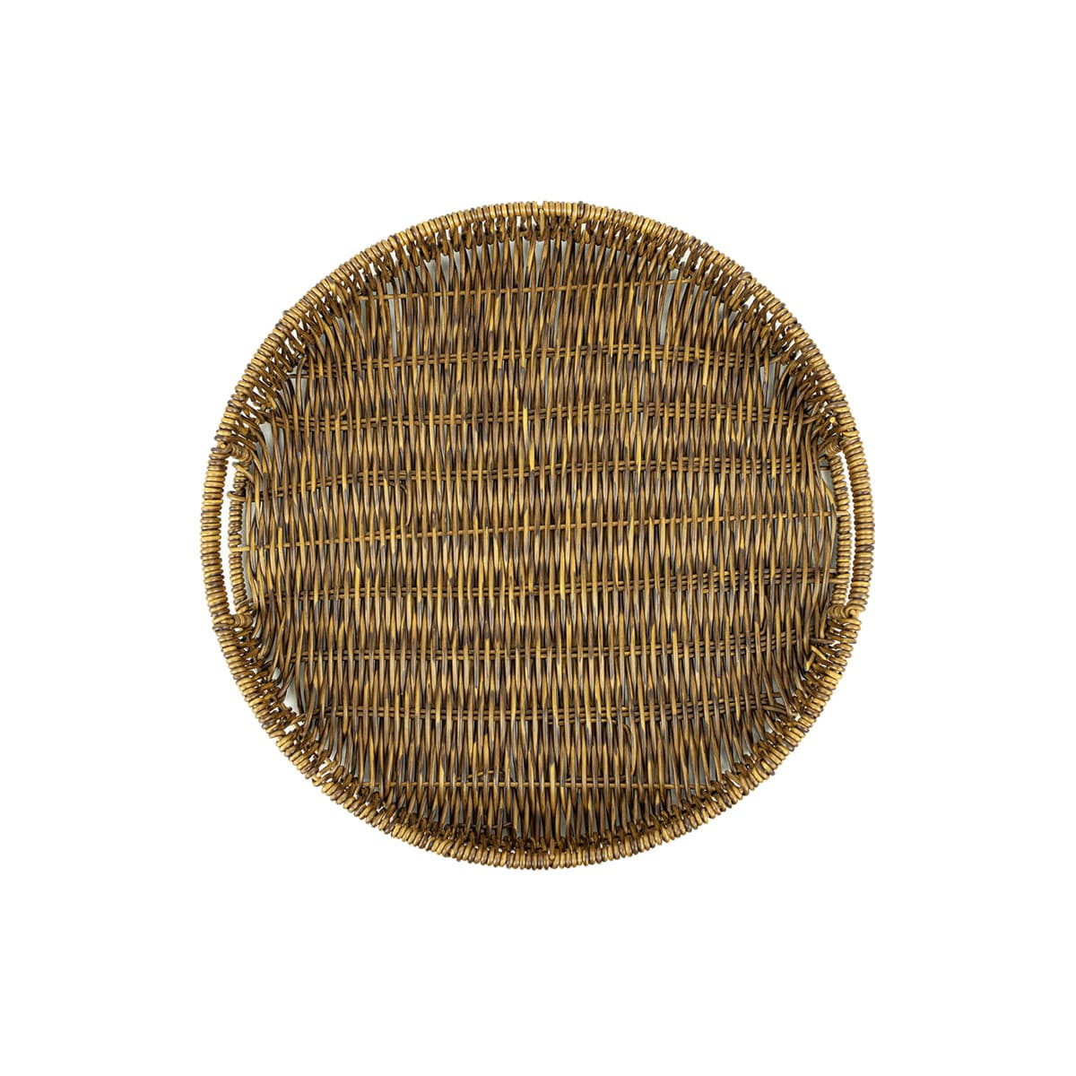 Taca pleciona z technorattanu z uchwytem 021C ⌀35xH5